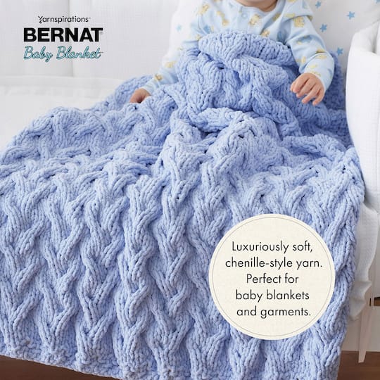 Bernat® Baby Blanket™ Variegates Yarn